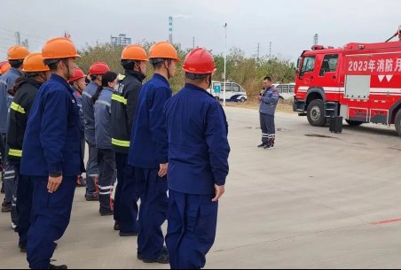 预防为主 生命至上 乐虎lehu国际石化开展119消防月技能比武活动